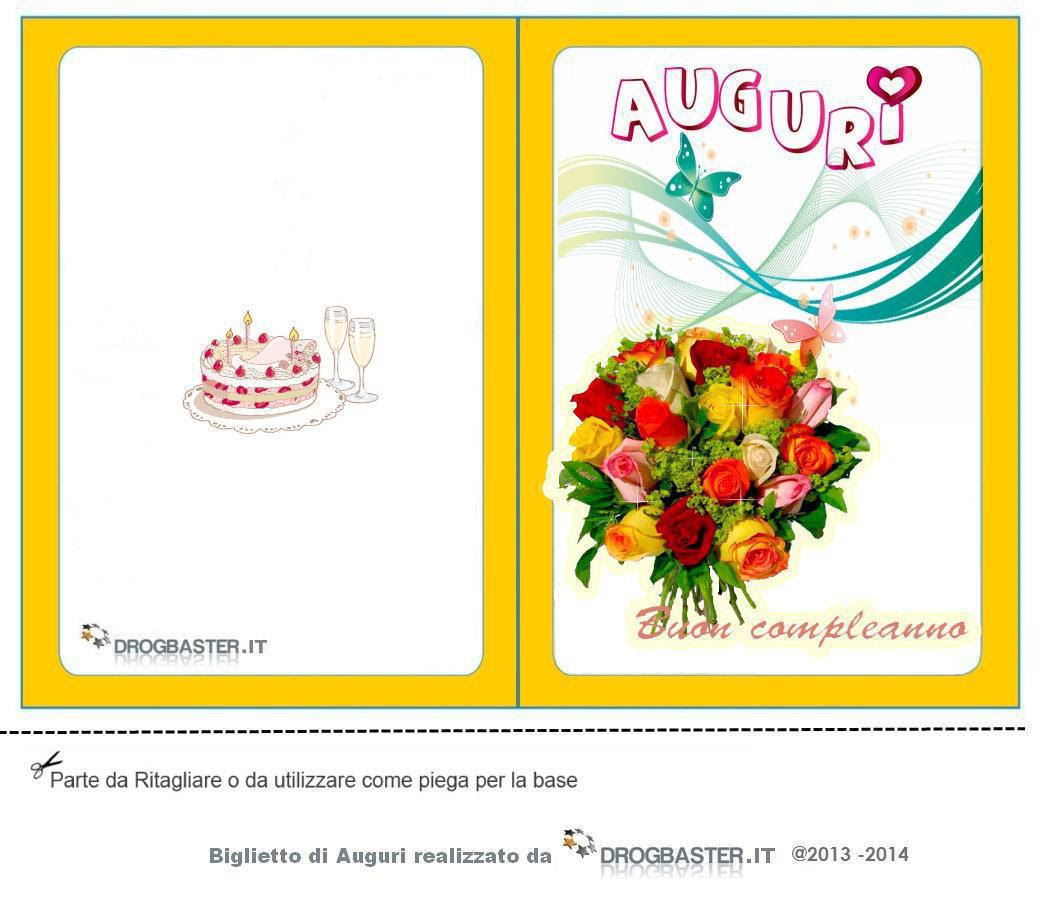 Buon Compleanno Di Biglietto