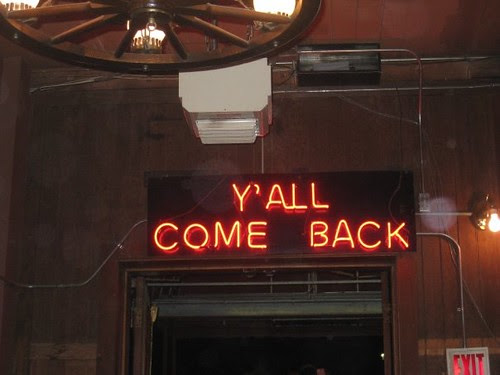 leaving billy bobs dec 2009