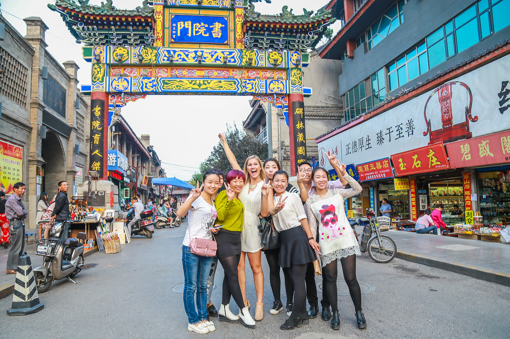 Locals in China 