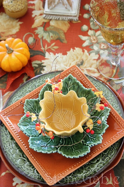 Cool Fall Table Settings Cool Fall Table Settings