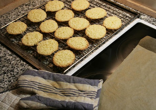 coconut-orange crisps