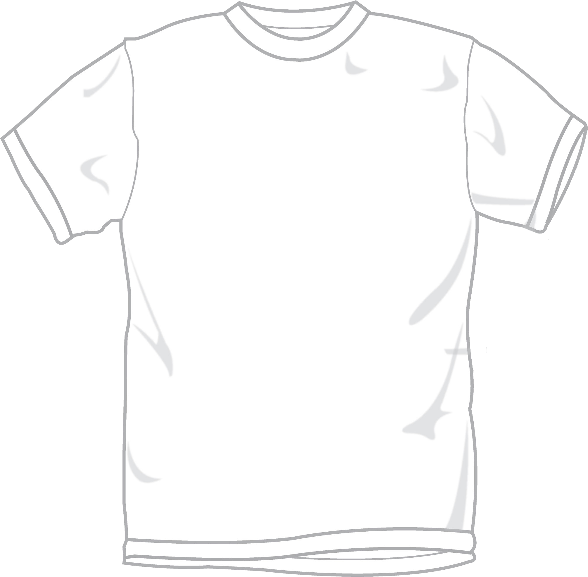 Download White Tshirt Template - ClipArt Best