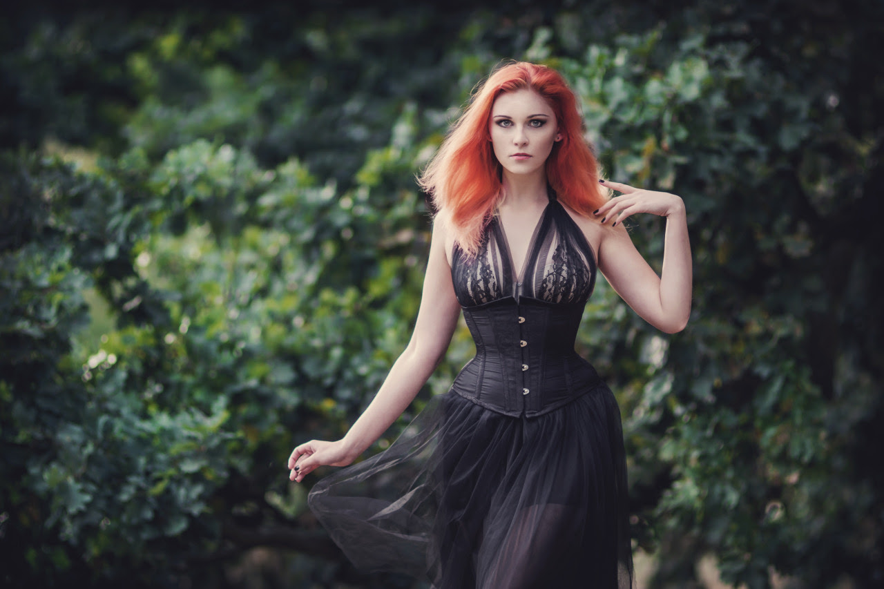 Model: Revena Photo: Aneta Pawska - Enchanted Stories Outfit: Deathless Corsets