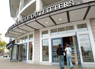 American Eagle Outfitters is based on Pittsburgh's South Side.