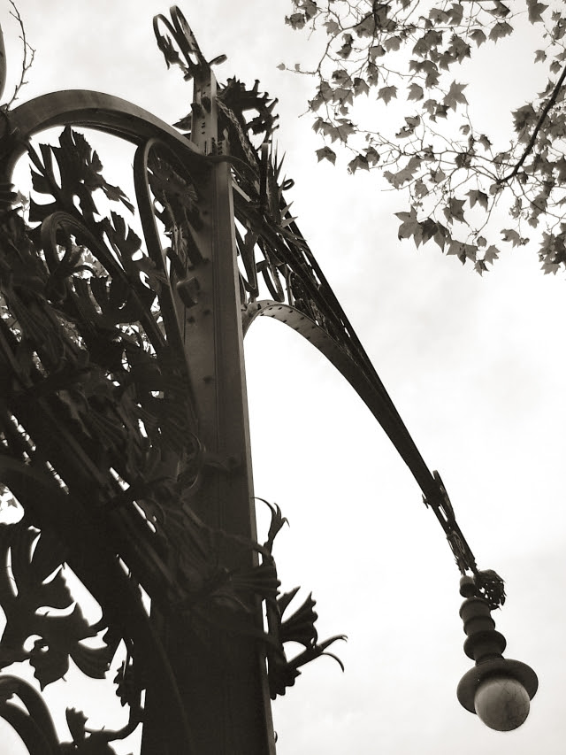 Modernist Lamp Post