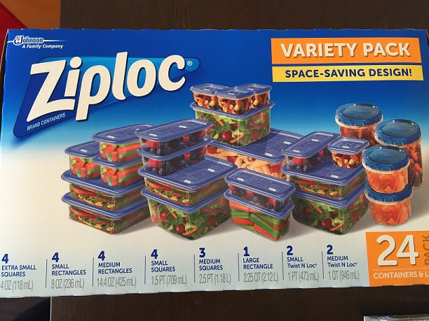 ジップロックコンテナ24個セット コストコおすすめ商品ブログ