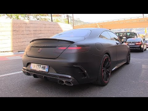 BRABUS 850 6.0 BiTurbo V8 S63 AMG COUPE - BRUTAL SOUNDS!