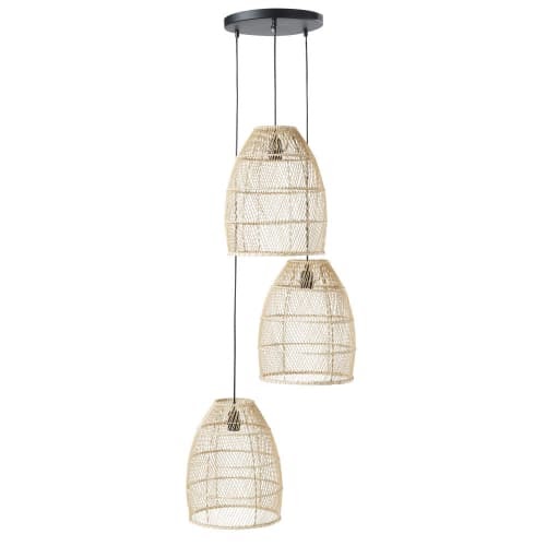 Maison Du Monde Lampenkap / Vloerlamp Van Mangohout Met Gebroken Witte Lampenkap H162 Fontainebleau Maisons Du Monde / Canapé, armoire, lampe, table basse, coussin, bureau, fauteuil, commode…