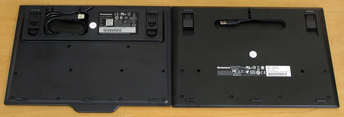 ThinkPad USB Keyboard: Bottom view