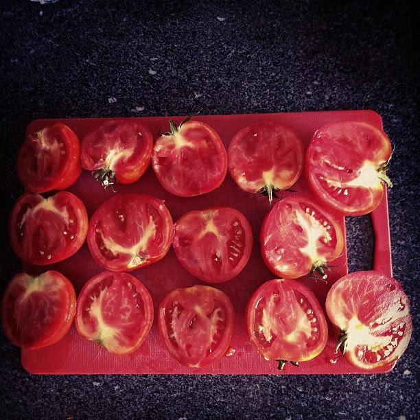 Tomate que vai virar molho de tomate