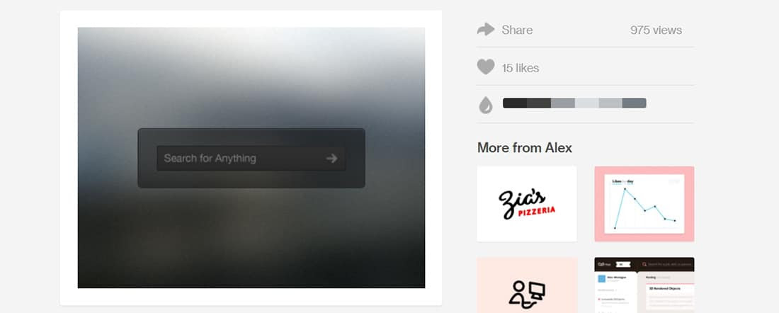 Search Bar + PSD by Alex - Dribbble