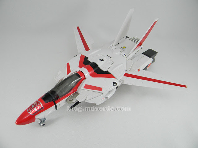 Transformers Jetfire G1 - modo alterno