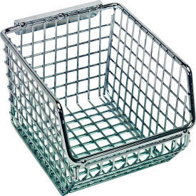 Mesh Bin GLQMB510C - 4-1/4"W x 5-1/4"D x 3"H - Pkg Qty 20  B1775844