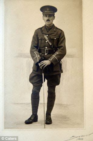 Hero: Lt Wootton was awarded the MC for conspicuous gallantry and devotion to duty