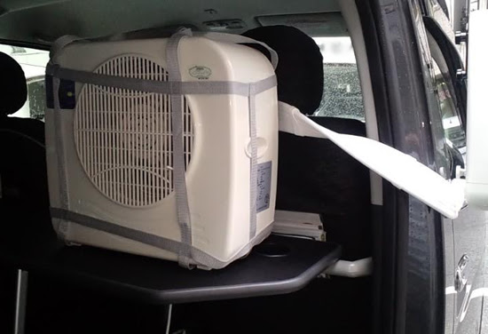 車中泊の暑さ対策に使えるクーラーエアコン 車中泊 Com