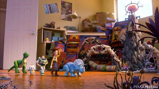 Get a glimpse into the new Toy Story short coming this Christmas