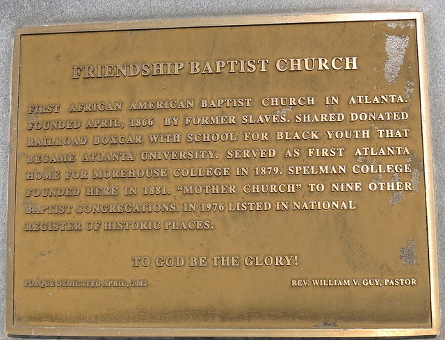 IMG_2699-2013-07-26-Friendship-Baptist-Church-Atlanta-historical-Plaque-placed-April-2002