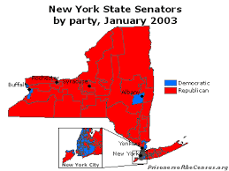 map of map of New York State