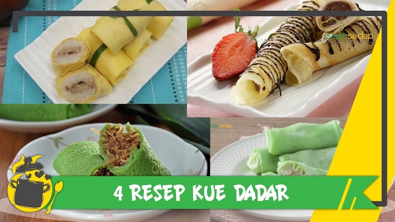 15+ Baru Resep Kue Dadar Vla