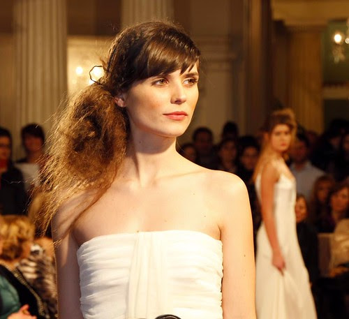 Arantza Garcés, modelo en "Sí, Carlton. Top Bodas 2012"