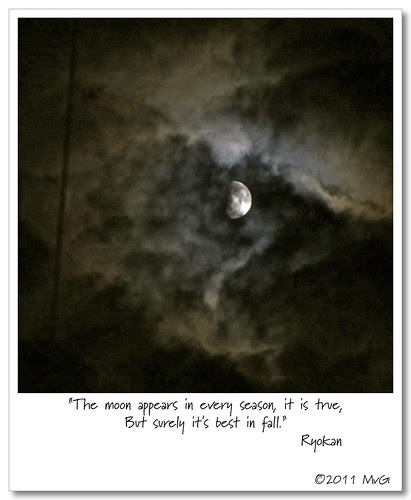 Autumn moon by Marcel van Gunst