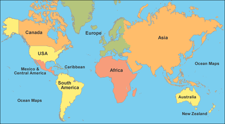 Map Of Europe And Africa