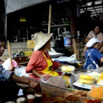 Fotos del mercado flotante de Damnoen Saduak, caos