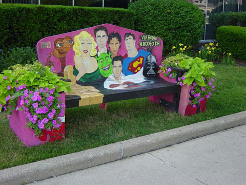 Dr.Yemonja Smalls/Benches on the Ave