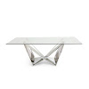 Triangle Glass Dining Table