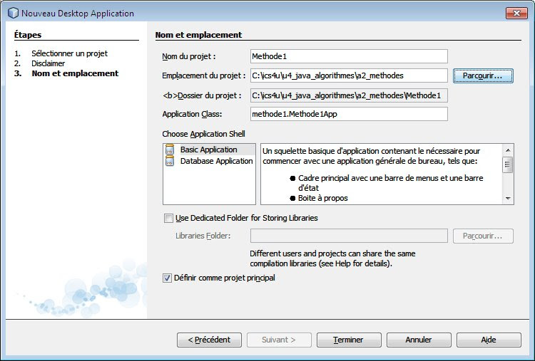 Ics4u Unite 4 Activite 2 Les Methodes Genie Informatique Cours De M J L Roy