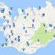 Iceland Natural Hot Springs Map