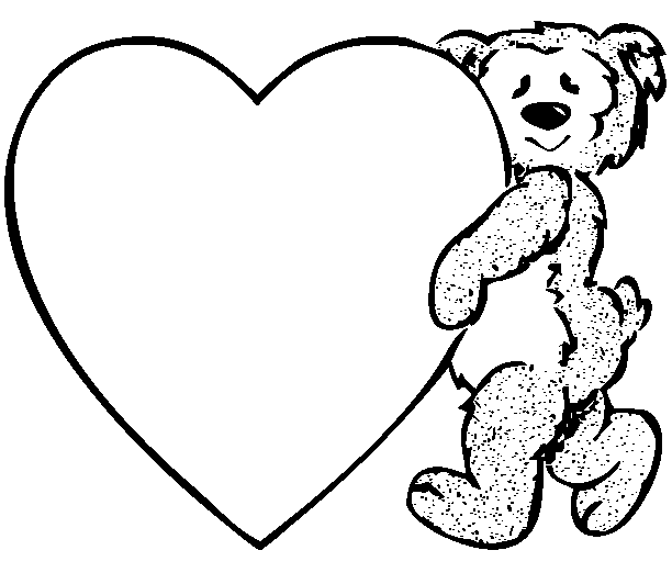 valentine color sheets. Heart Pages Coloring 12
