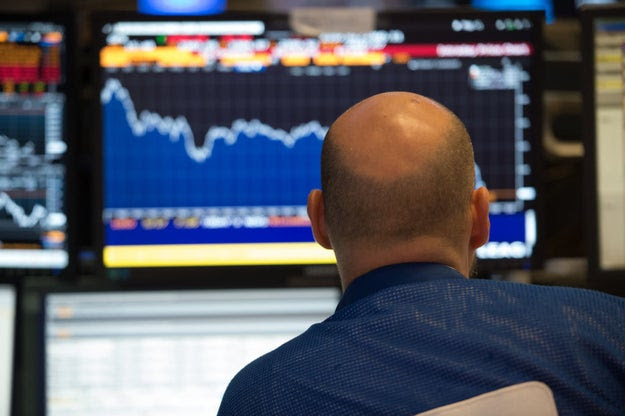 Stock markets had their biggest fall since before the presidential election on Wednesday, as investors became uncertain over Trump's policy agenda — and perhaps even his future in the White House.