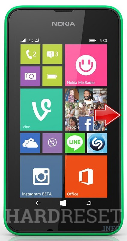 Reset NOKIA Lumia 530