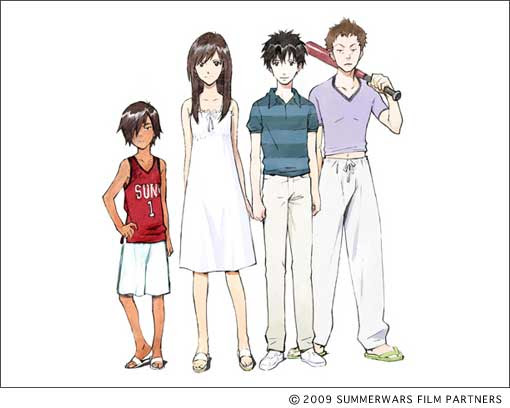Webアニメスタイル Artwork サマーウォーズ 第10回 貞本義行のキャラクターデザイン