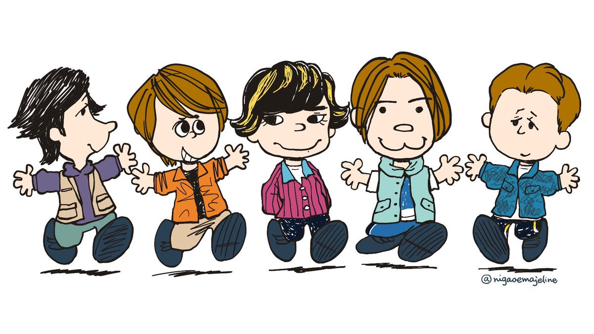 ダウンロード かわいい 嵐 似顔絵 イラスト イラスト画像無料ダウンロード