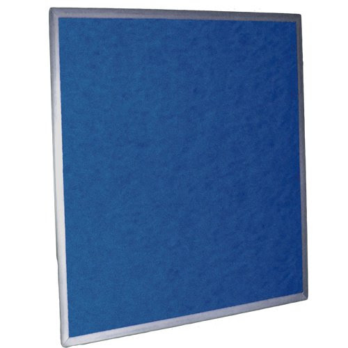 Unlike electrostatic washable filters, Superflow¨ Blue filters will not lose 