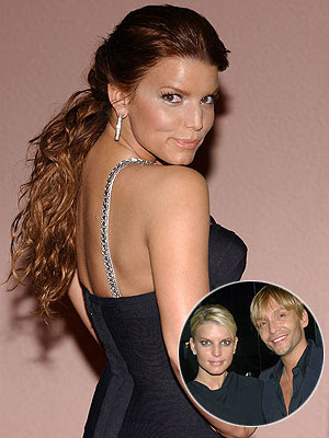 jessica simpson brown hair