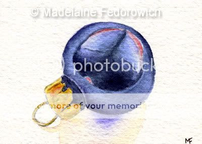 Christmas Bauble ACEO