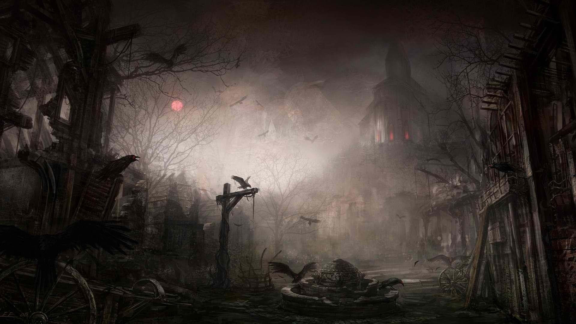 Scary Halloween Wallpapers  Wallpaper Cave