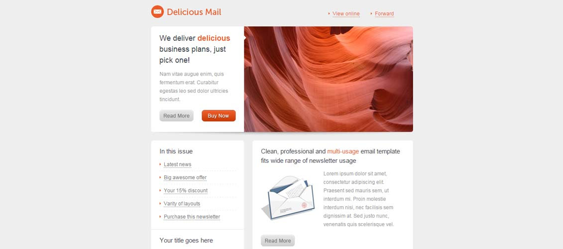Delicious Mail