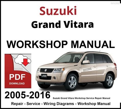 PDF Suzuki Grand Vitara 2005 Factory Service Repair Manual