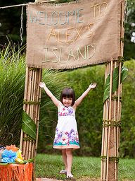 Luau Hawaiian Birthday Party Ideas