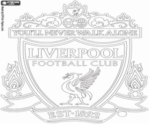 Download Desenhos de Escudos dos Clubes de Futebol - Europa para colorir, jogos de pintar e imprimir #2