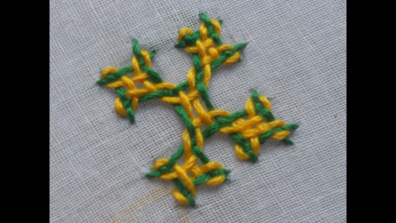 Kutch work or Kachchi Embroidery Tutorial PART-1 - YouTube