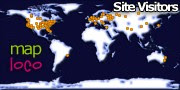Locations of Site Visitors