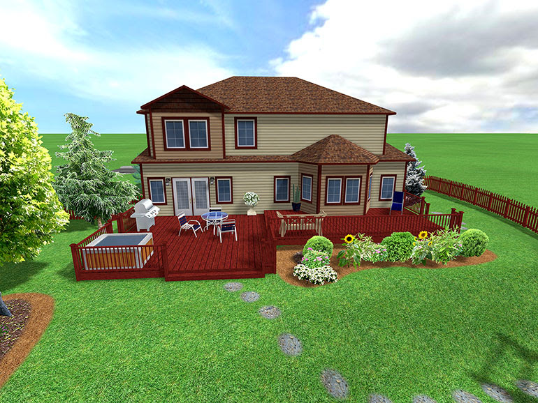 Simple Back Yard Landscaping Ideas