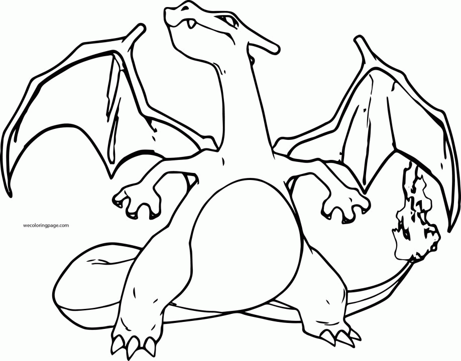 Pokemon Coloring Pages Mega Charizard - Coloring Home