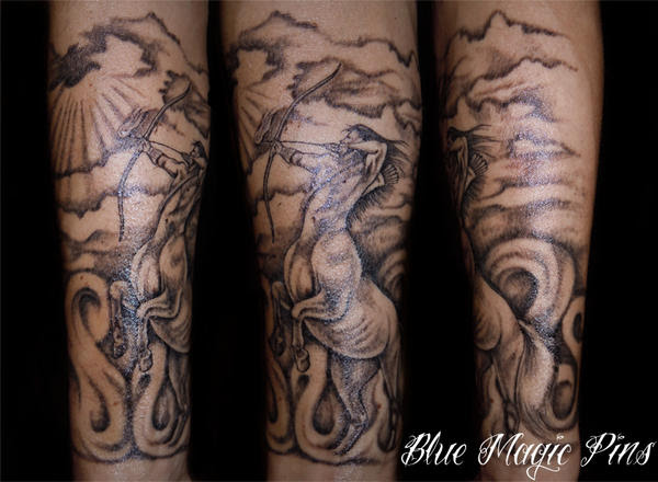 Saggitarius sleeve - sleeve tattoo