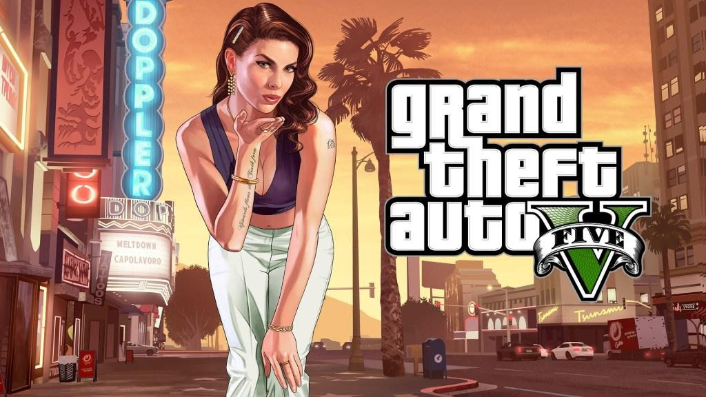 Cover Of Grand Theft Auto (GTA) V Five Full Latest Version PC Game Free Download Mediafire Links At worldfree4u.com